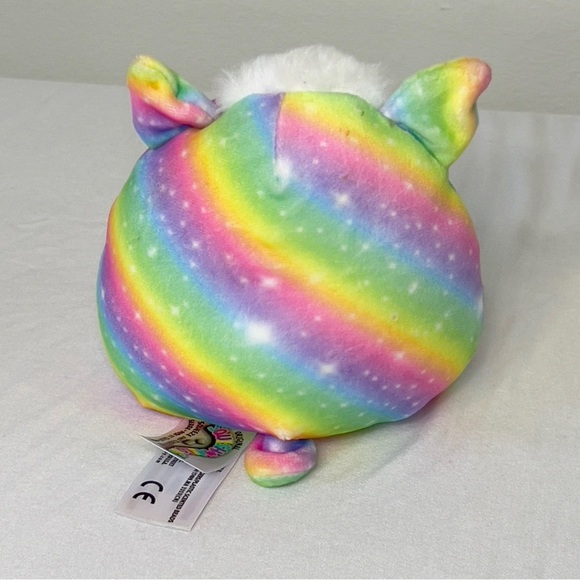 Squishmallow Rainbow Bailey Llama 5 Inch Super Soft Plush Furry Belly - Picture 2 of 8